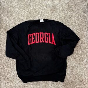 Champion UGA Crewneck